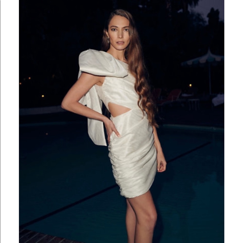 BHLDN Helen O’Connor White Party Dress